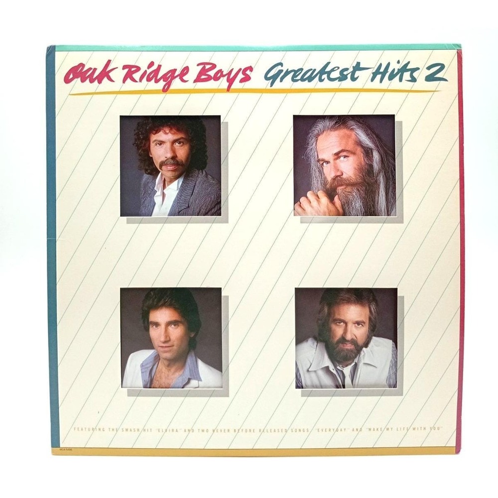 Oak Ridge Boys Greatest Hits 2 LP Vinyl 1984 MCA-5496 Country Record VG+